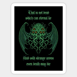 Cthulhu's Not Dead - Azhmodai 2021 Magnet